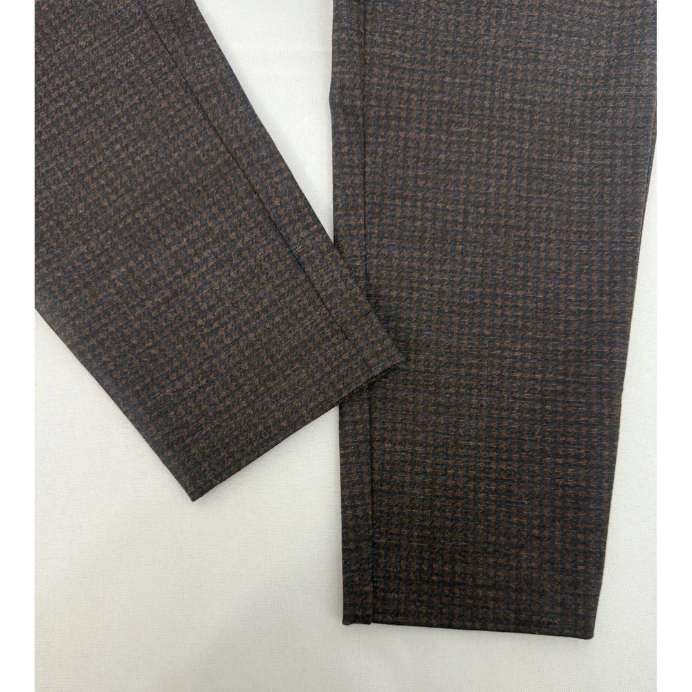 J. Jill Ponte‎ Leggings Pants Houndstooth Brown Black Womens Size Small